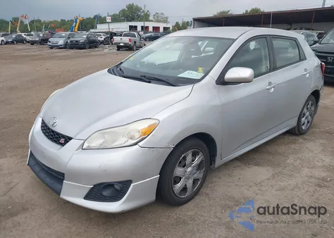 2009 Toyota Matrix S z USA, uszkodzony, nr VIN 2T1KE40E19C008687